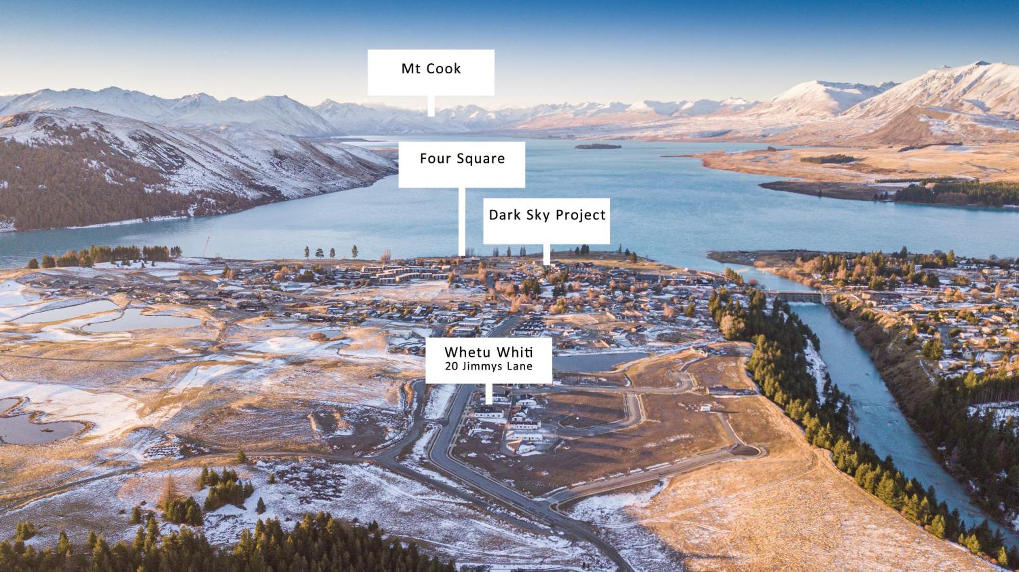 Whetu Whiti Apartment Lake Tekapo Buitenkant foto